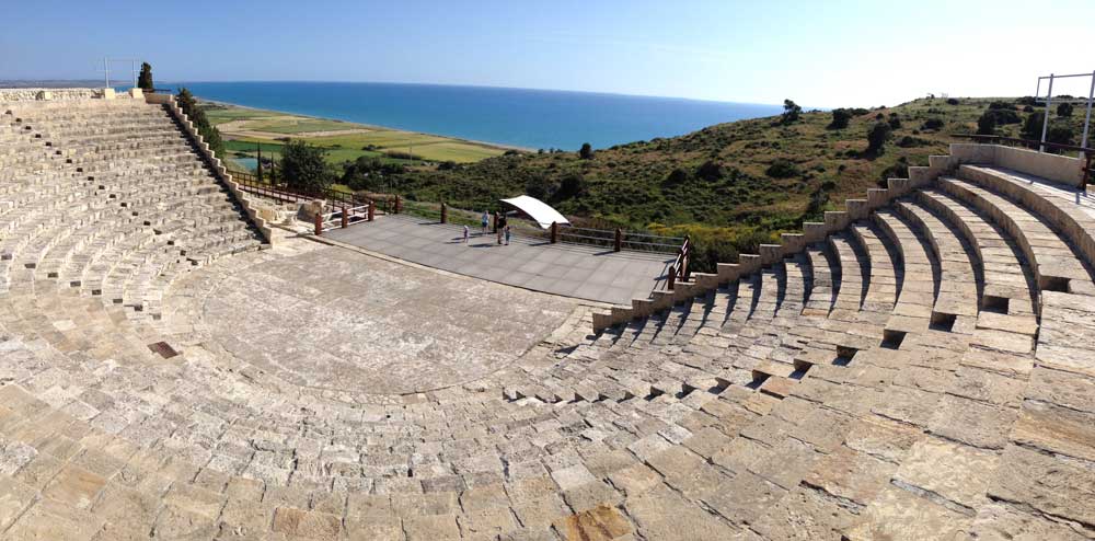 Zypern Urlaub Kourion Ausgrabungstätte